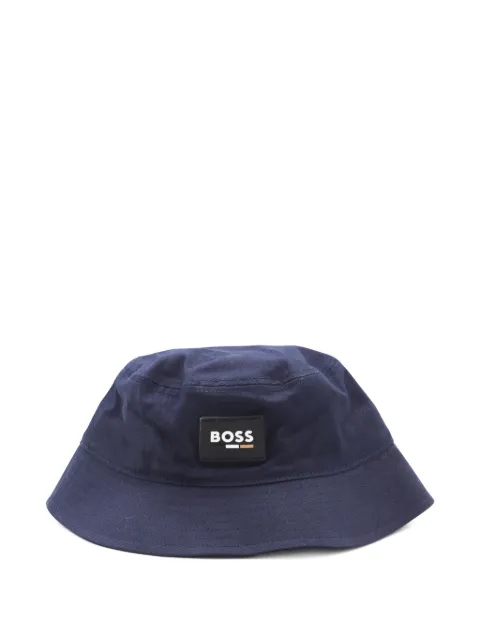HUGO KIDS Chapéu bucket com patch de logo