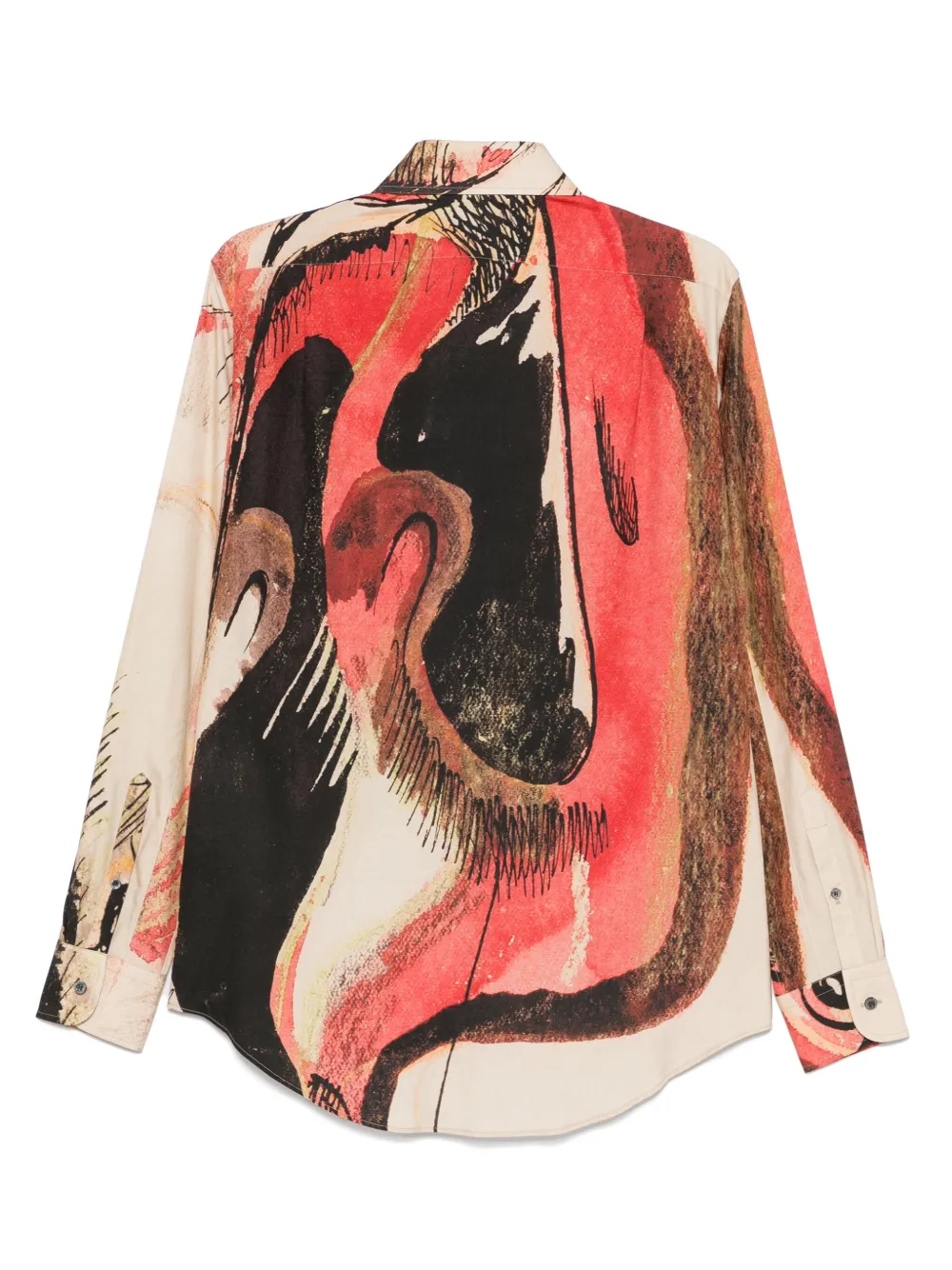 Alexander McQueen Pre-Owned set de pantalones y camisa con estampado gráfico 2020 | Image 2