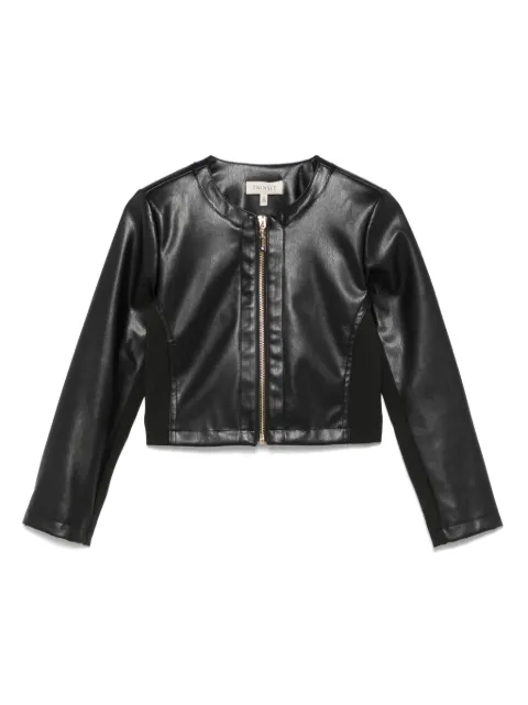 TWINSET Kids Jaqueta cropped