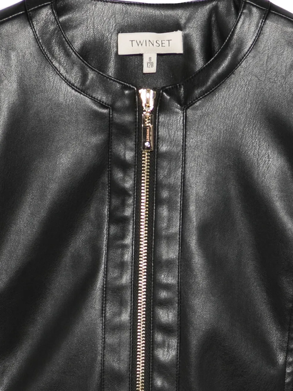 TWINSET Kids Giacca crop in pelle sintetica | Giacche | Image 3