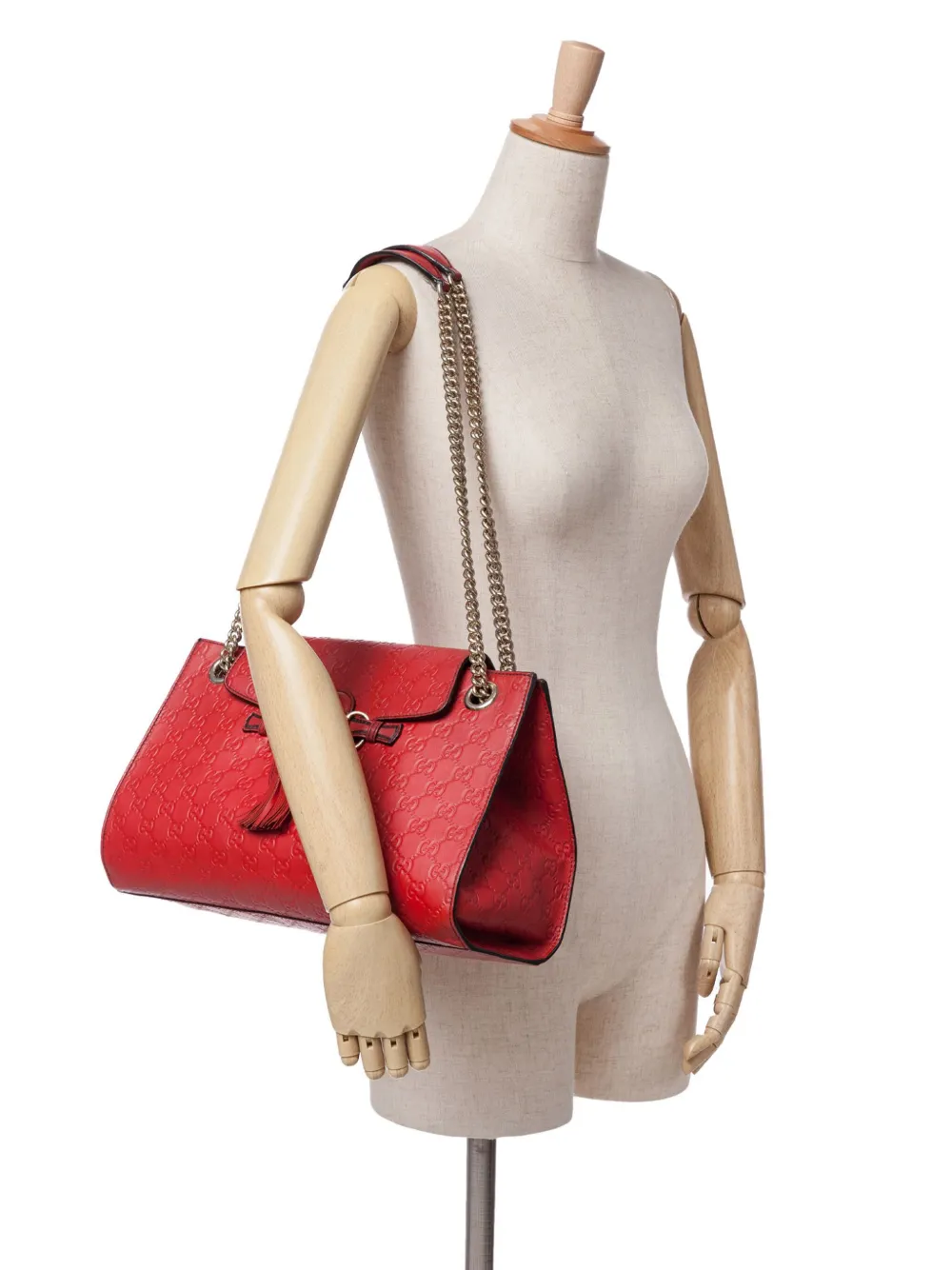Gucci Pre-Owned Borsa a spalla Guccissima Emily grande 2016-2024 | Image 7