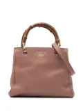 Gucci Pre-Owned 2016-2024 Small Calfskin Bamboo Shopper satchel - Pink