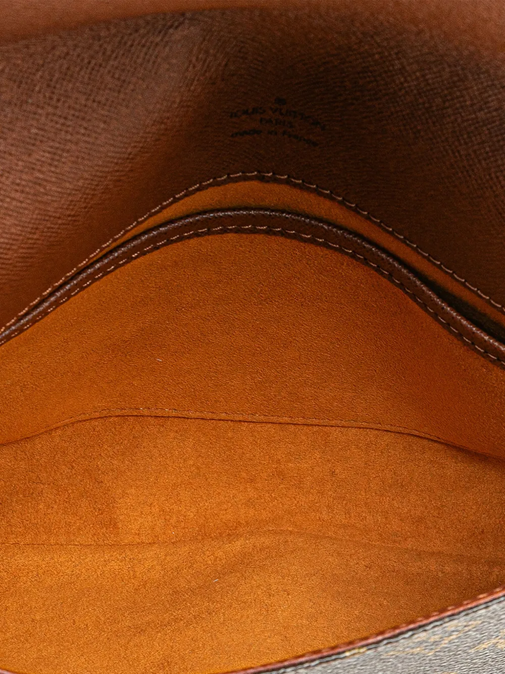 Pre-owned Louis Vuitton 1999 Monogram Musette Tango Short Strap Shoulder Bag In Brown