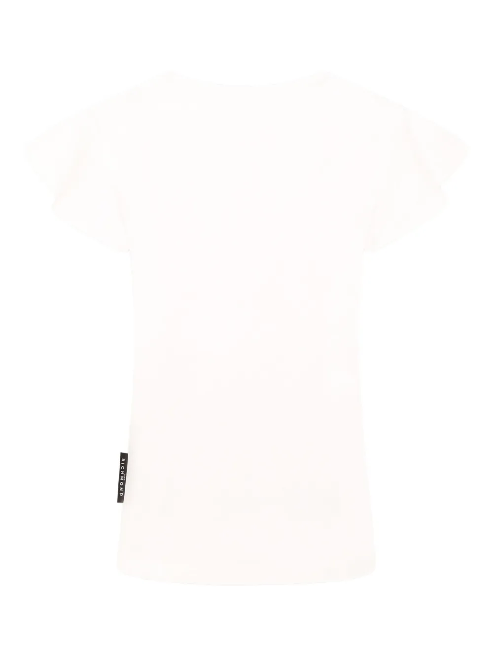 John Richmond Junior T-shirt met logoprint Wit