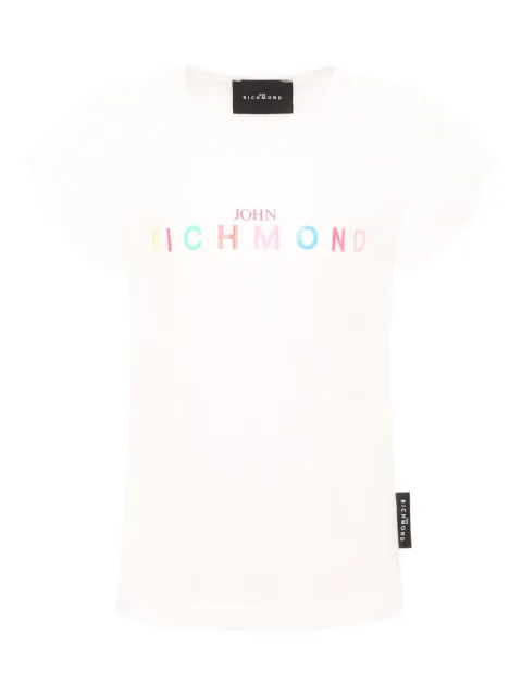 John Richmond Junior logo-print T-shirt 