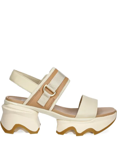SOREL sandalias con tacón grueso