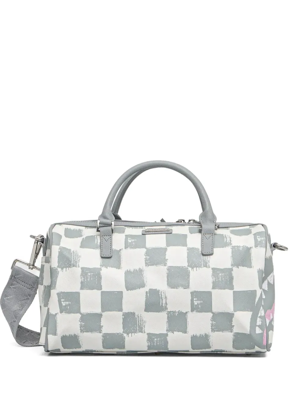 Sprayground mini Air To The Throne checked-pattern duffle bag | gris | Image 1