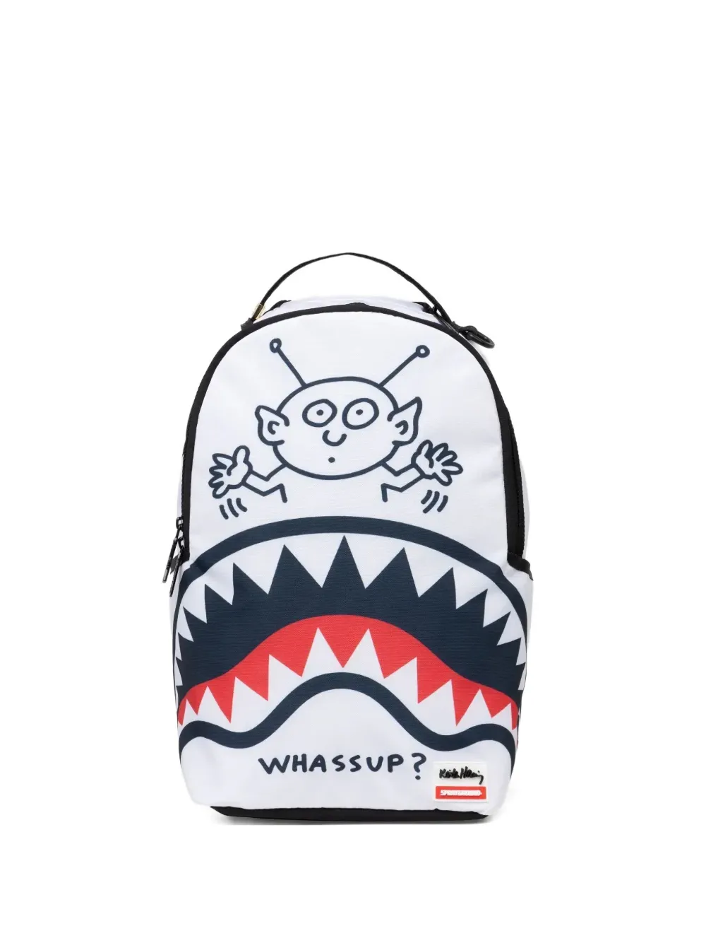Sprayground Keith Haring 2 graphic-print backpack | blanco | Image 1