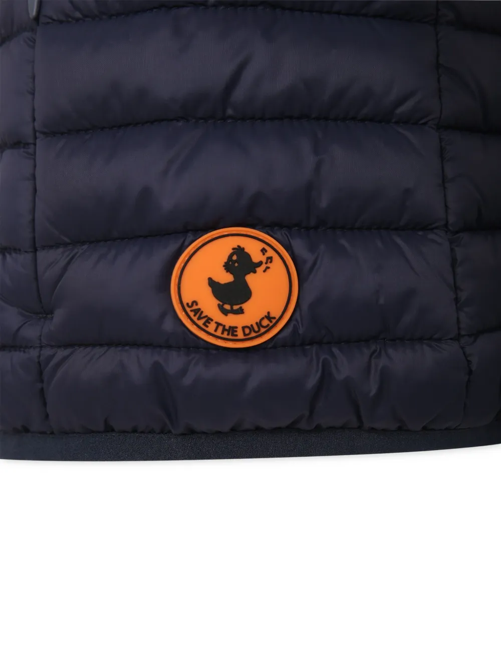 Save The Duck Kids Bodywarmer met capuchon Blauw