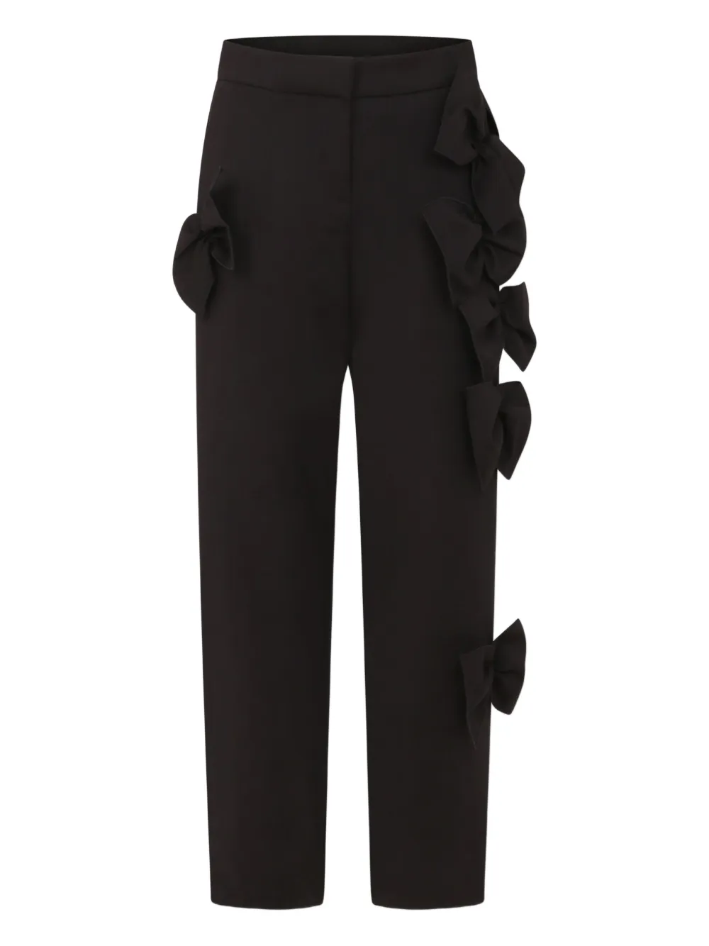 Simonetta bow-detailing trousers | Black | Image 1