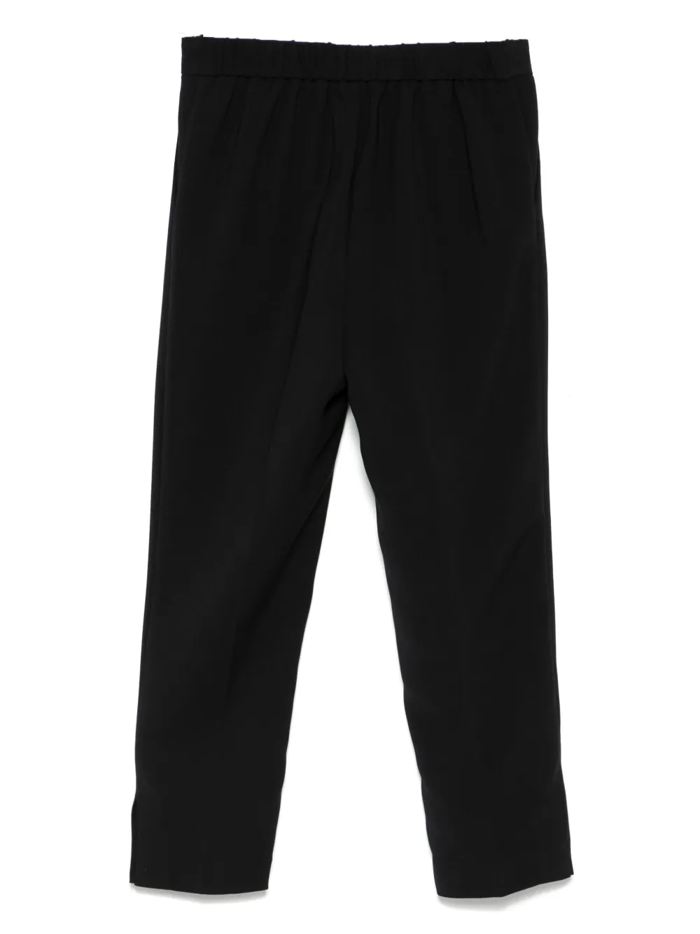 TWINSET Kids Crêpe broek met split Zwart
