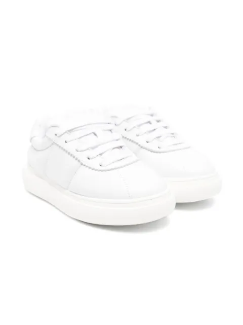 Marni Kids logo-embroidered sneakers