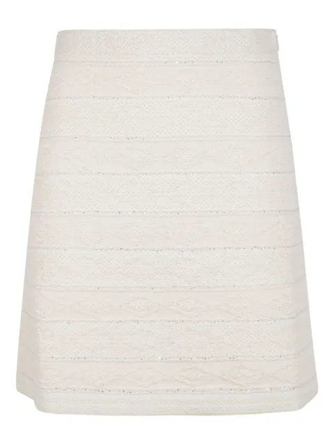 D.Exterior falda corta con lentejuelas