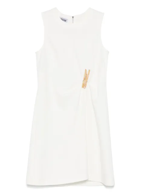 MOSCHINO JEANS peg-patch midi dress
