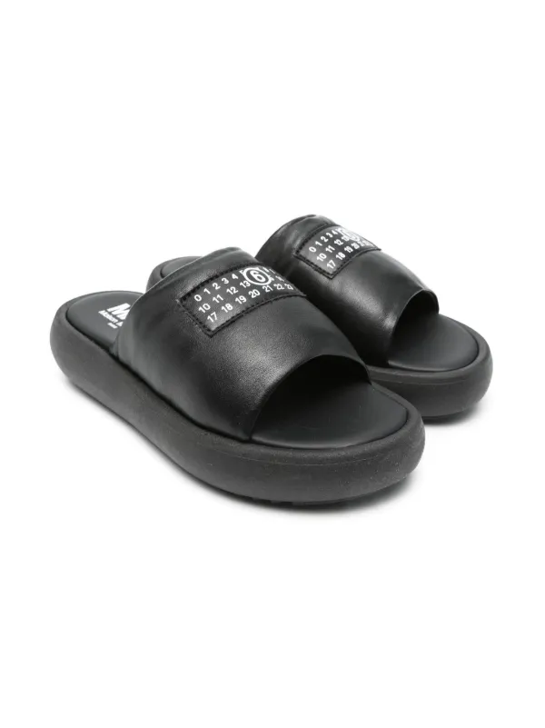MM6 Maison Margiela ブラックサンダル MM6 Maison Margiela