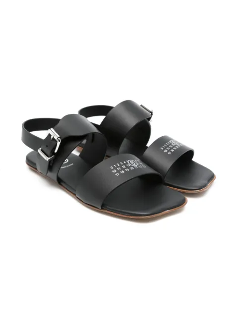 MM6 Maison Margiela Kids numbers-motif sandals