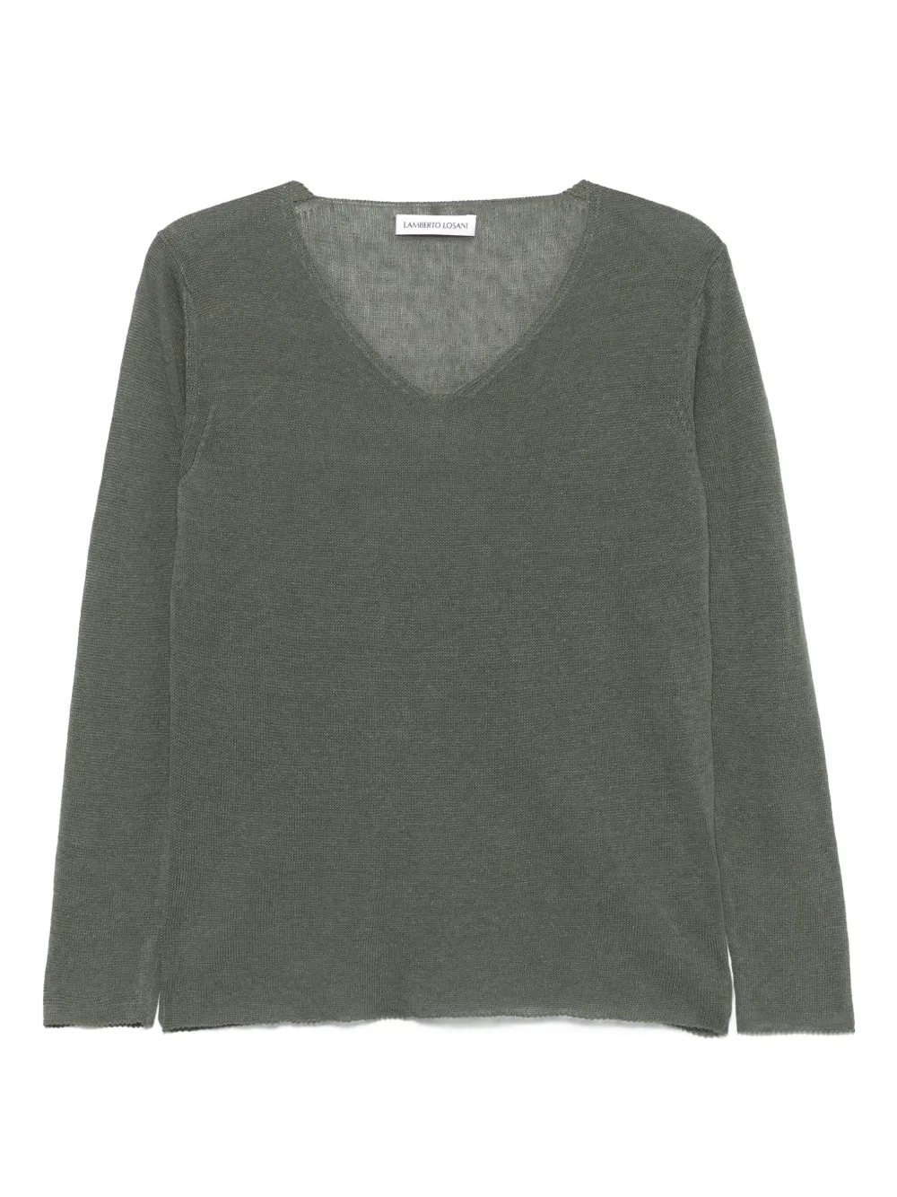 fine-knit top