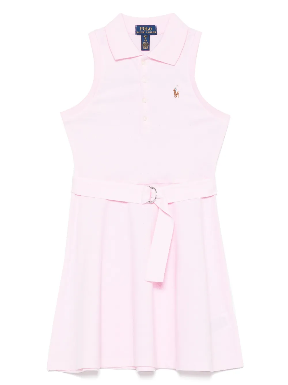 POLO RALPH LAUREN KIDS Jurk met ceintuur Roze