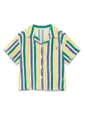 Bobo Choses striped terry-cloth shirt - Neutrals