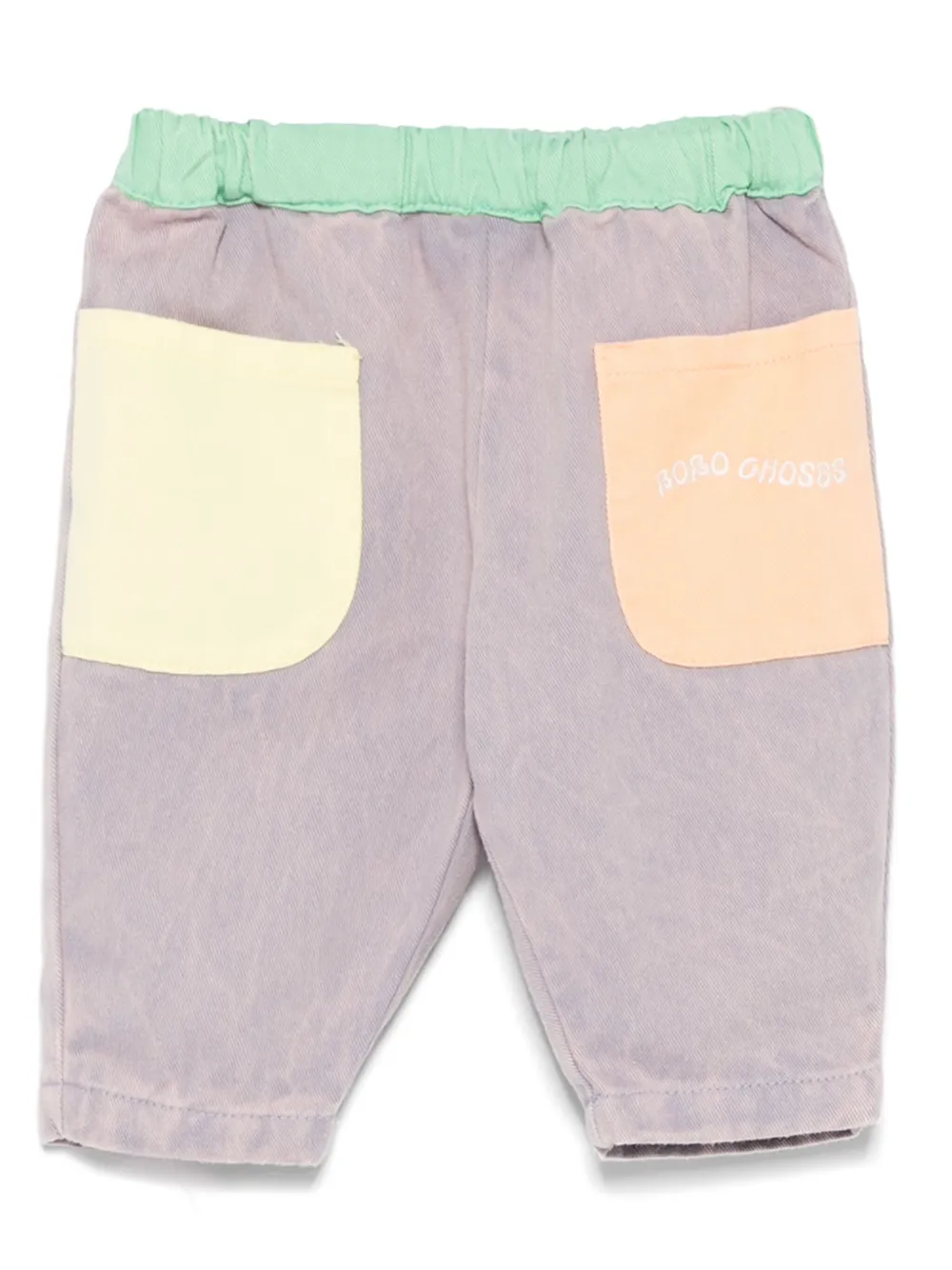 Bobo Choses jeans con diseño color block | morado | Image 1