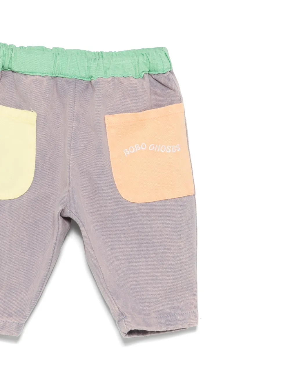 Bobo Choses Jeans met colourblocking Paars