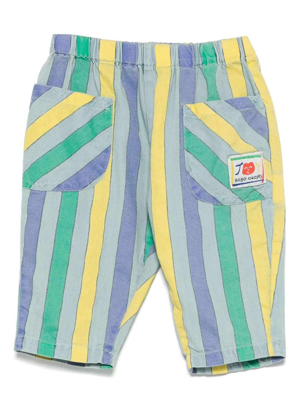Bobo Choses Gestreepte broek Geel