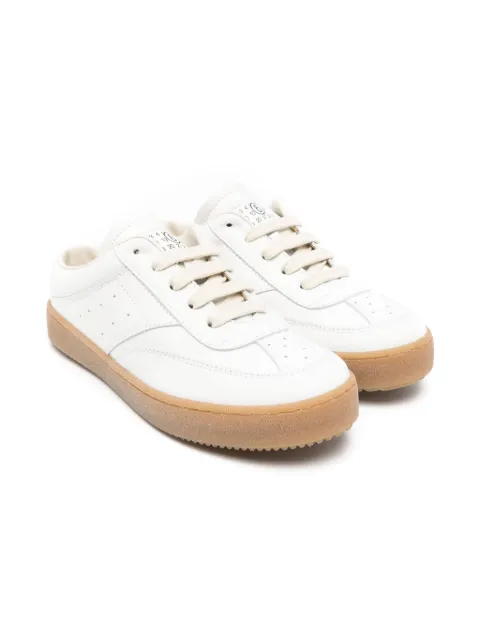 MM6 Maison Margiela Kids tenis con agujetas