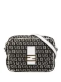 Fendi Pre-Owned 2000-2010 Zucchino Canvas crossbody bag - Black