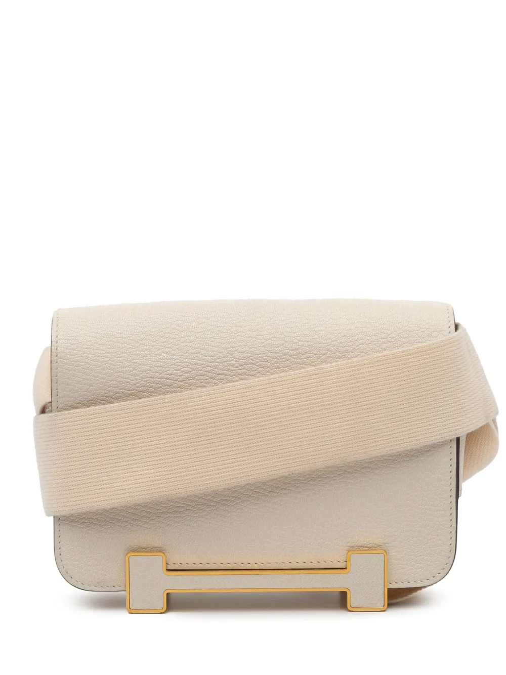 Hermès Pre-Owned 2022 シェブル ミゾール ゲタ ショルダーバッグ - ホワイト Hermès Pre-Owned 2022 シェブル ミゾール ゲタ ショルダーバッグ - ホワイト