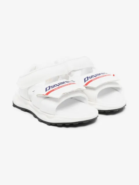 DSQUARED2 KIDS logo-print sandals