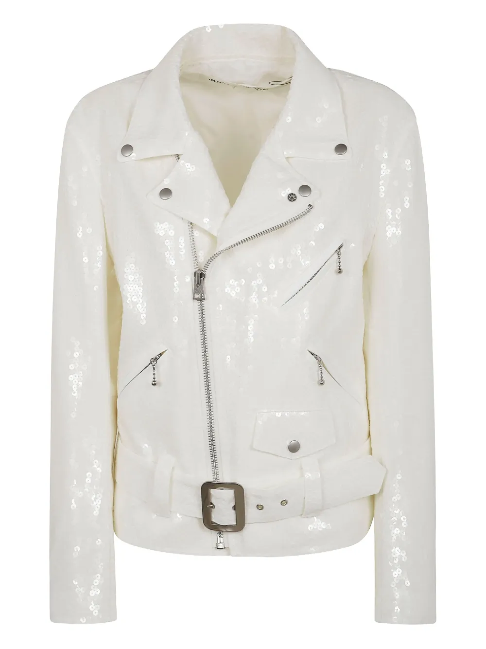 Junya Watanabe Bikerjack met pailletten Wit