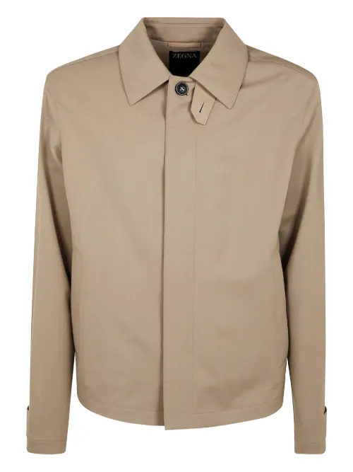 Zegna veste en laine - Tons neutres - Zegna - Modalova