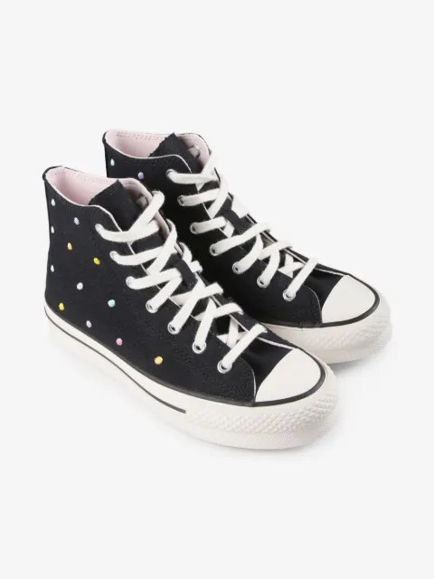 Converse Kids Chuck Taylor All Star polka dot high-top sneakers