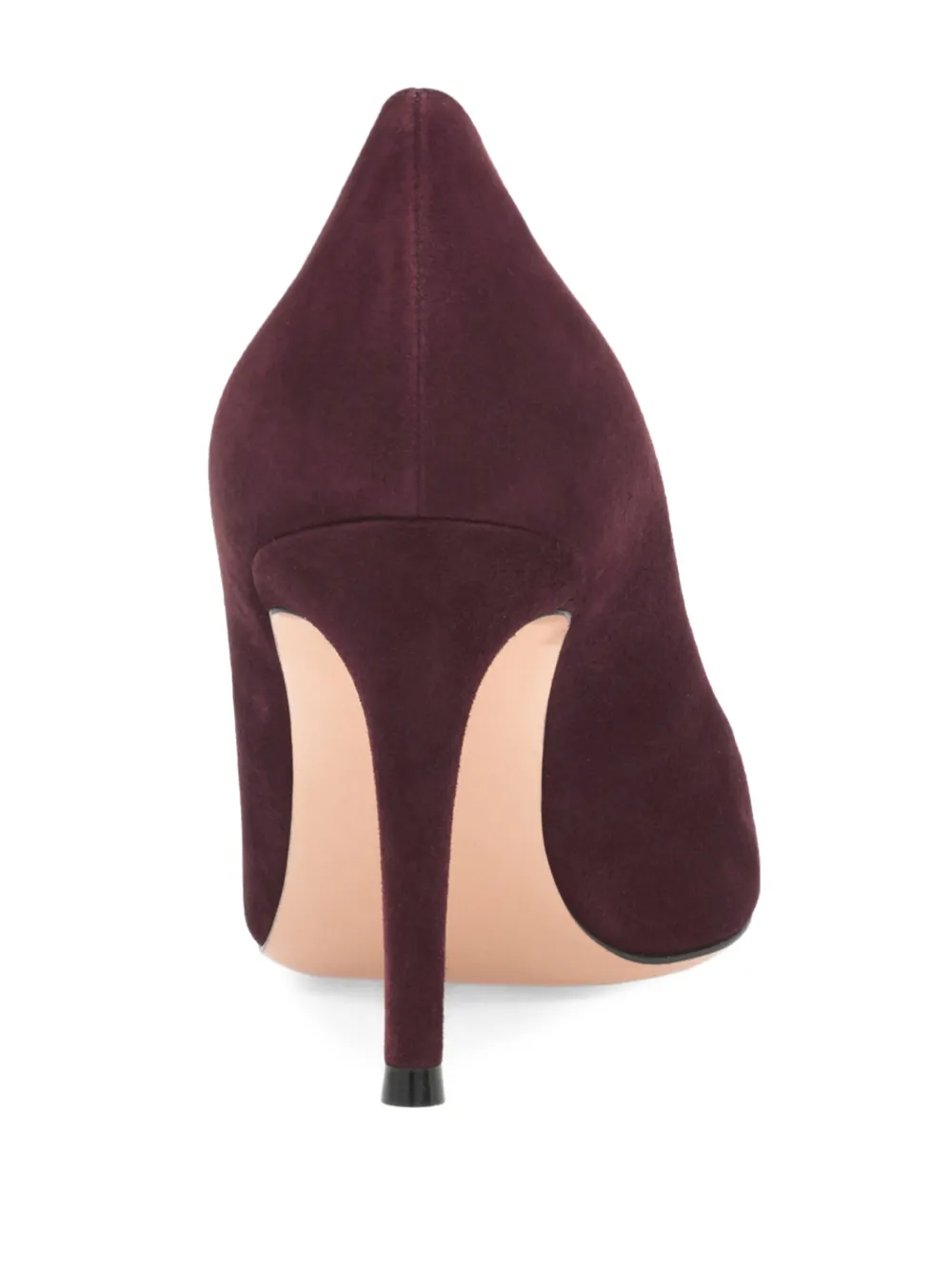 Gianvito Rossi 85 mm leren pumps Bruin
