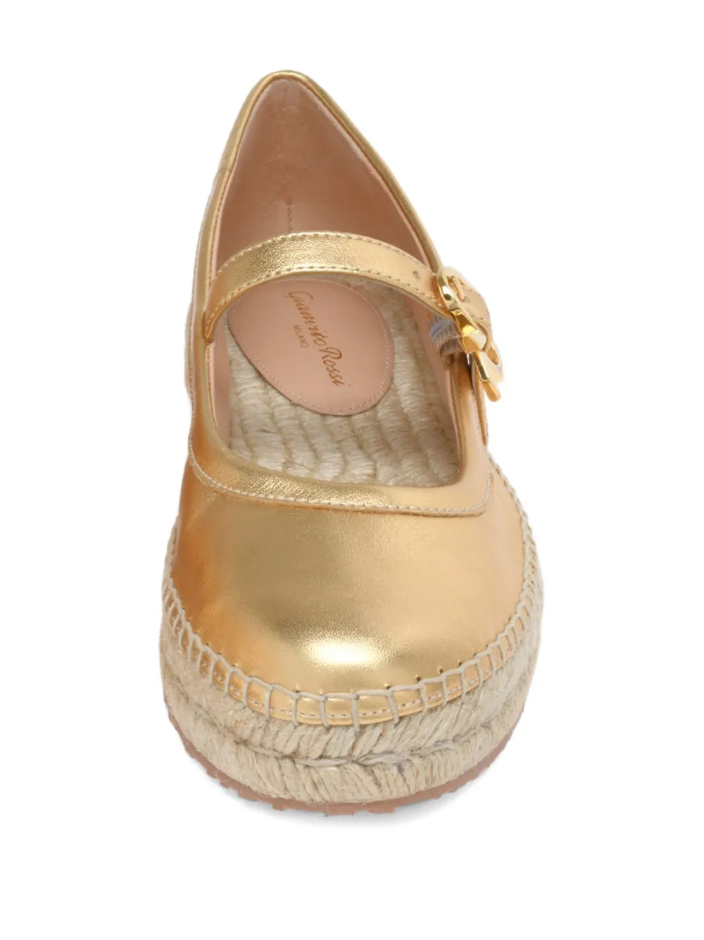 Gianvito Rossi Elda espadrilles Gold