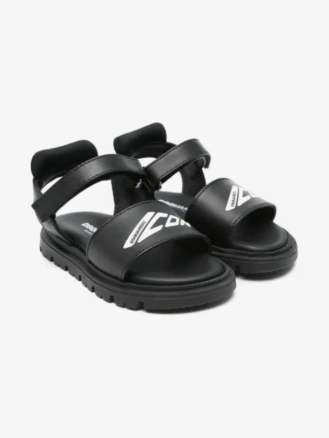 DSQUARED2 KIDS logo-print sandals