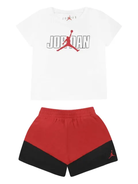 Jordan Kids set de shorts con logo estampado (set de 2 piezas)