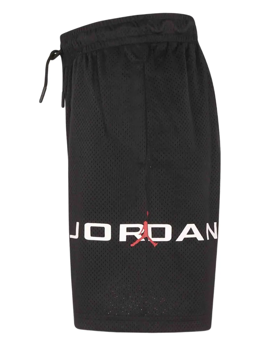 Jordan Kids Dri-FIT mesh shorts Zwart