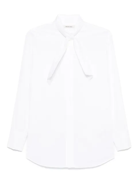 Phoebe Philo tie neck shirt