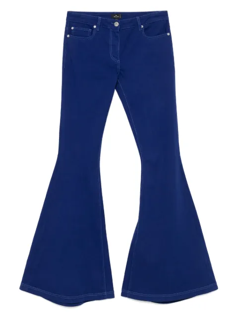 ETRO Pegaso-embroidered trousers