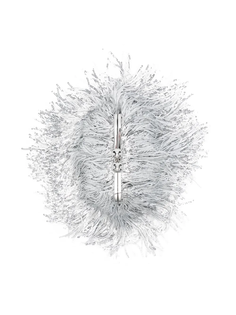 Weekend Max Mara Kleine Pasticcino clutch Zilver