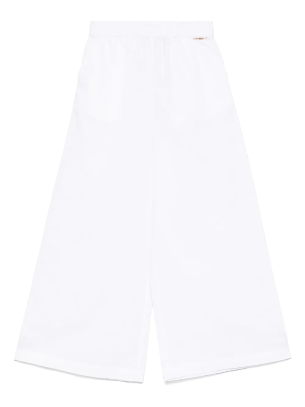 TWINSET Kids Broek met slub-textuur Wit