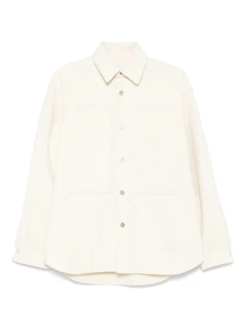 Jil Sander camisa de mezclilla
