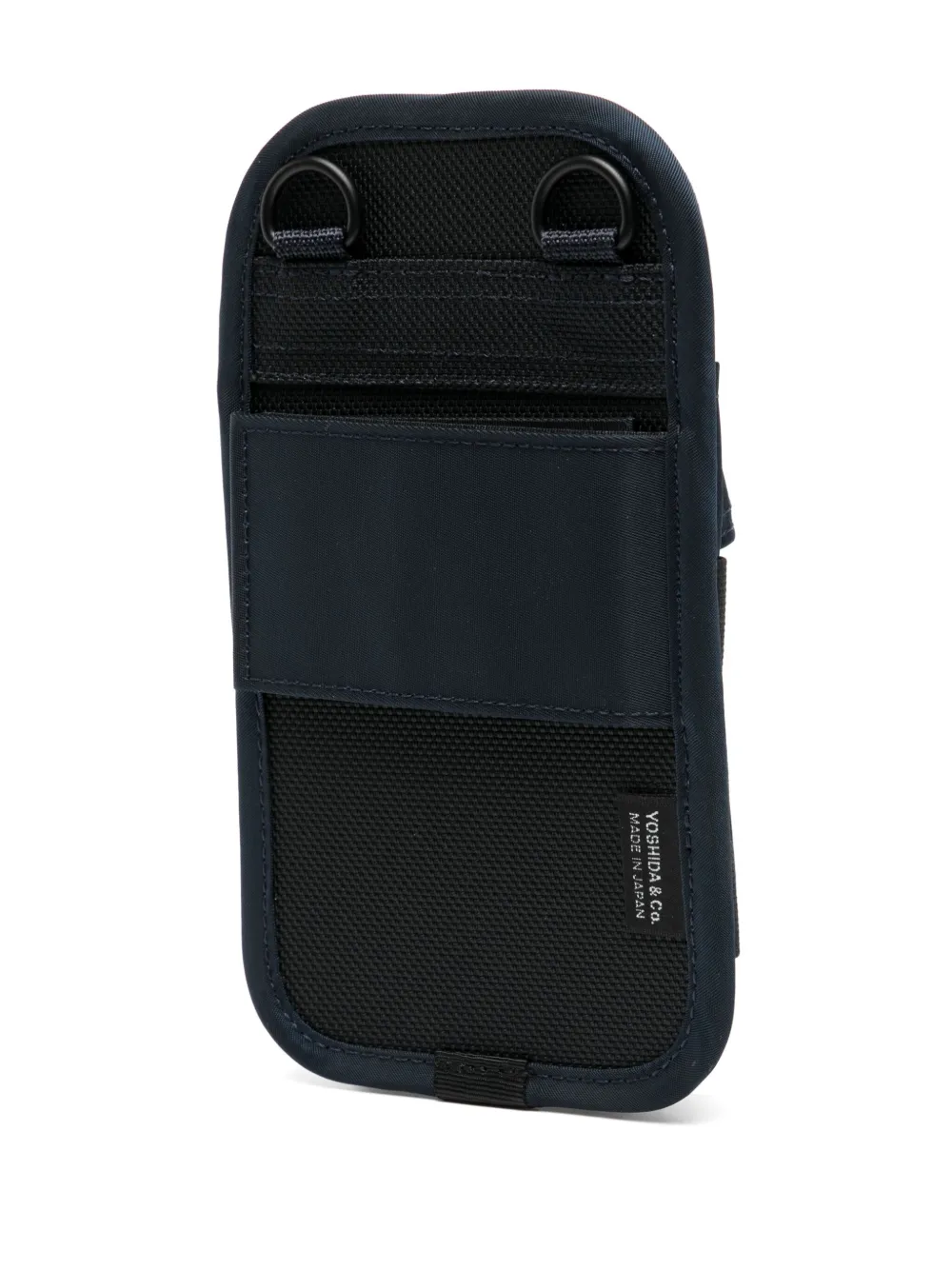 Porter-Yoshida & Co. Messengertas met logopatch Blauw