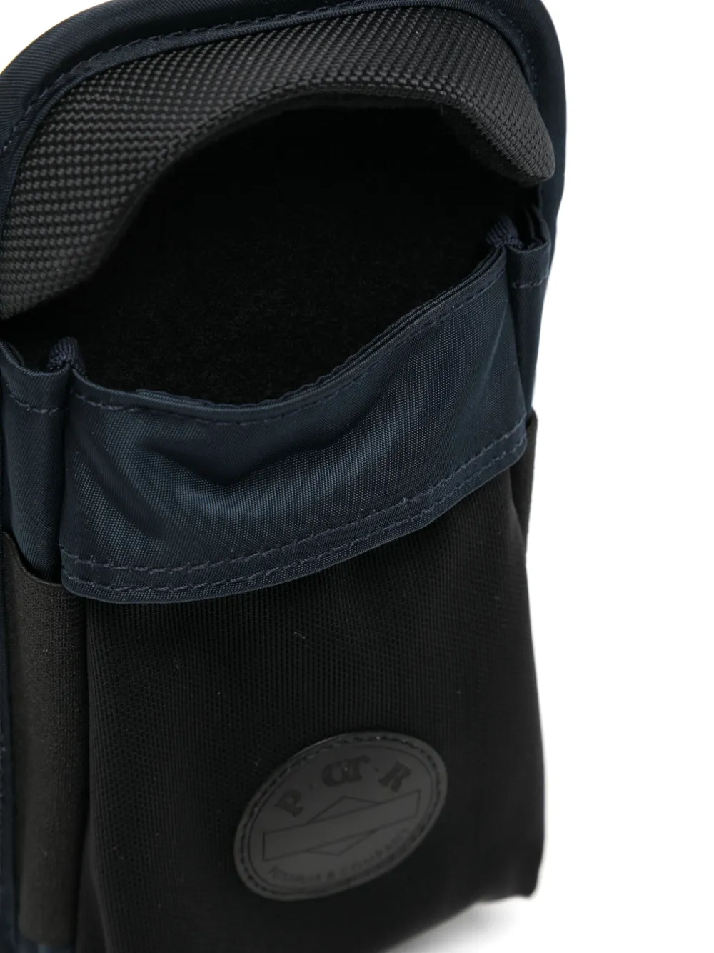Porter-Yoshida & Co. Messengertas met logopatch Blauw