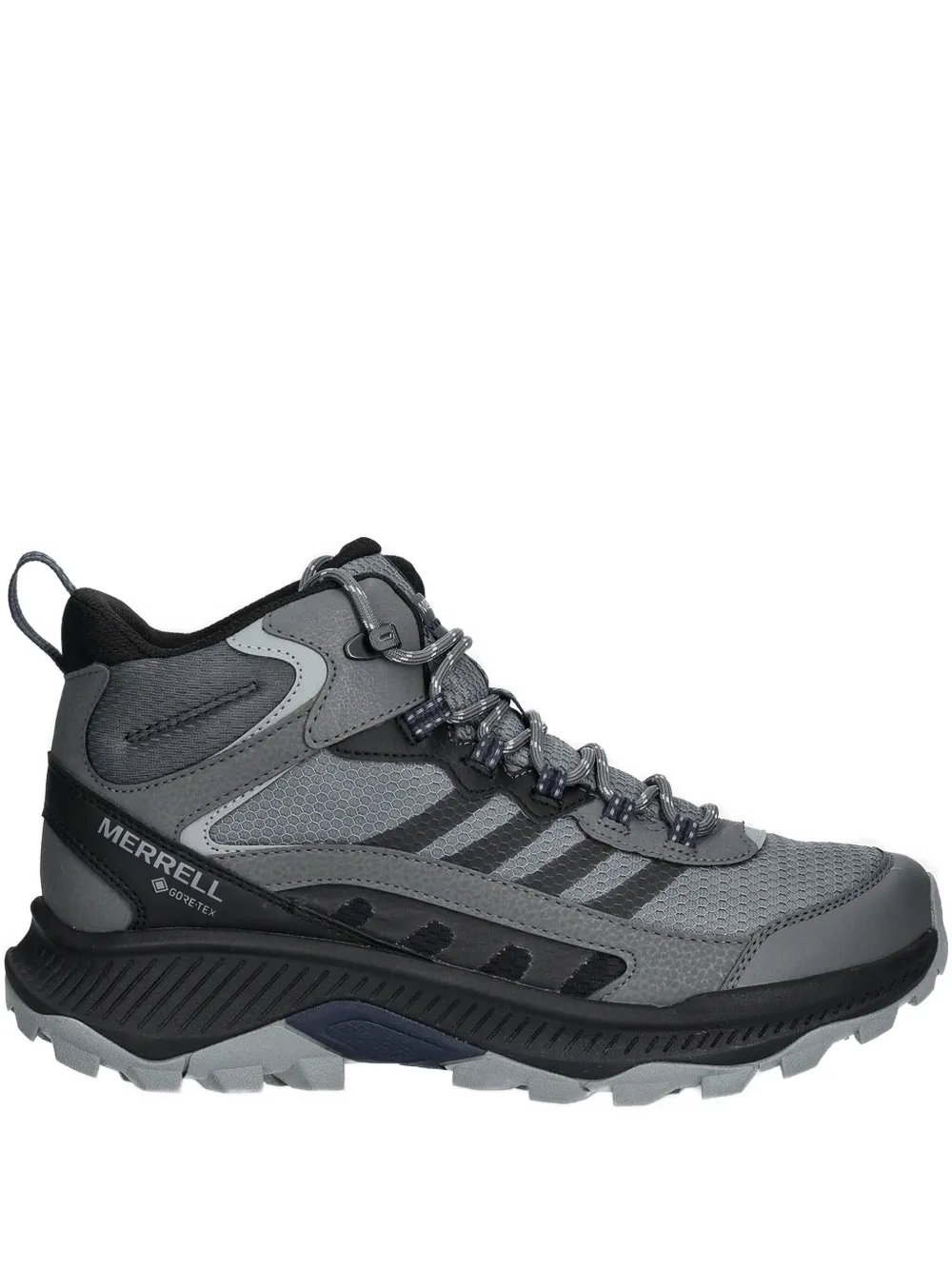 Merrell Lace-up Mesh Hiking Boots In Gray