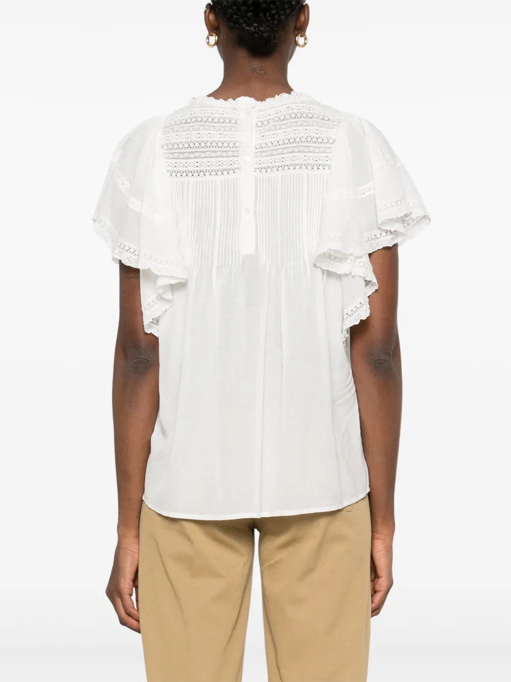 Vanessa Bruno Calisson blouse Wit