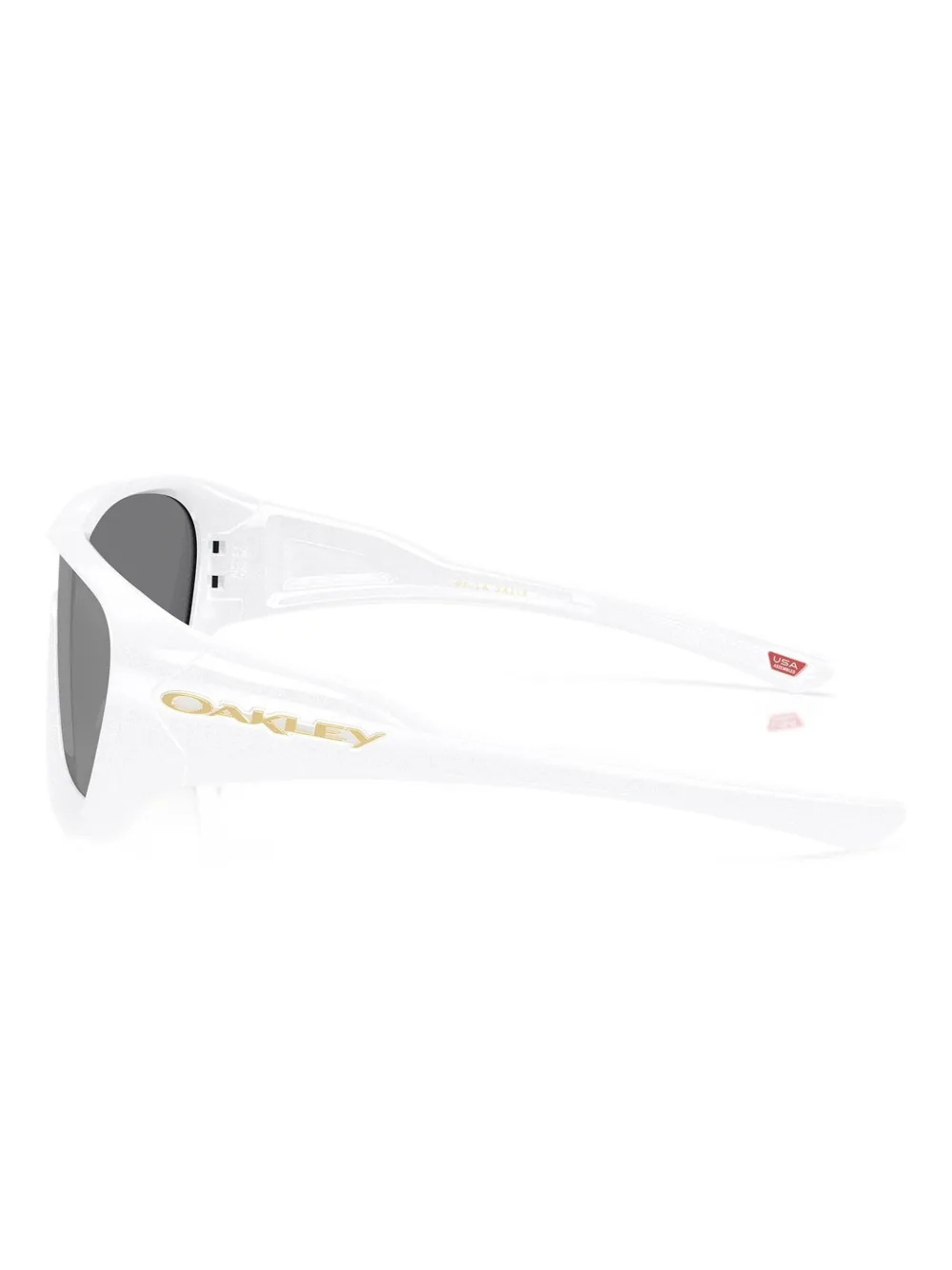 Oakley De La Salle geometric-frame sunglasses Wit
