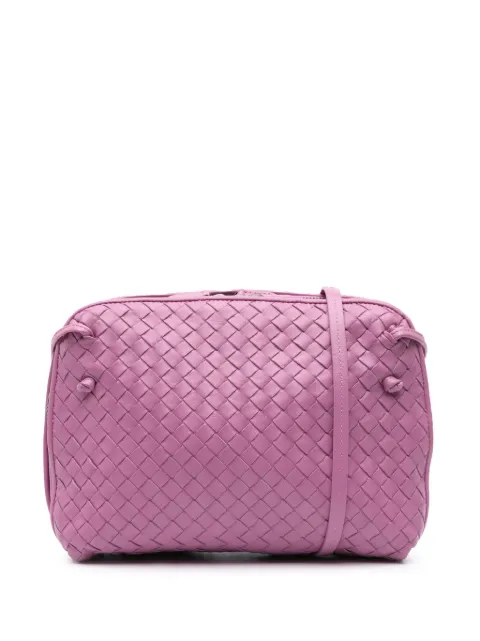 Bottega Veneta Pre-Owned 2012-2024 Medium Nappa Intrecciato Nodini crossbody bag