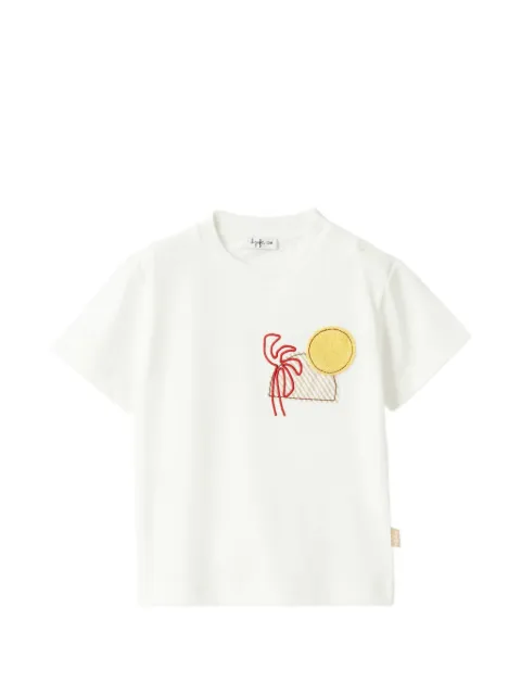 Il Gufo playera con detalle de apliques